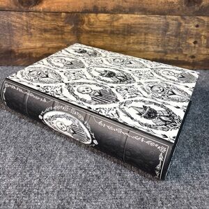 Punch Studio Decorative Nesting Book Box Halloween Skull Cat Pumpkin 8x11